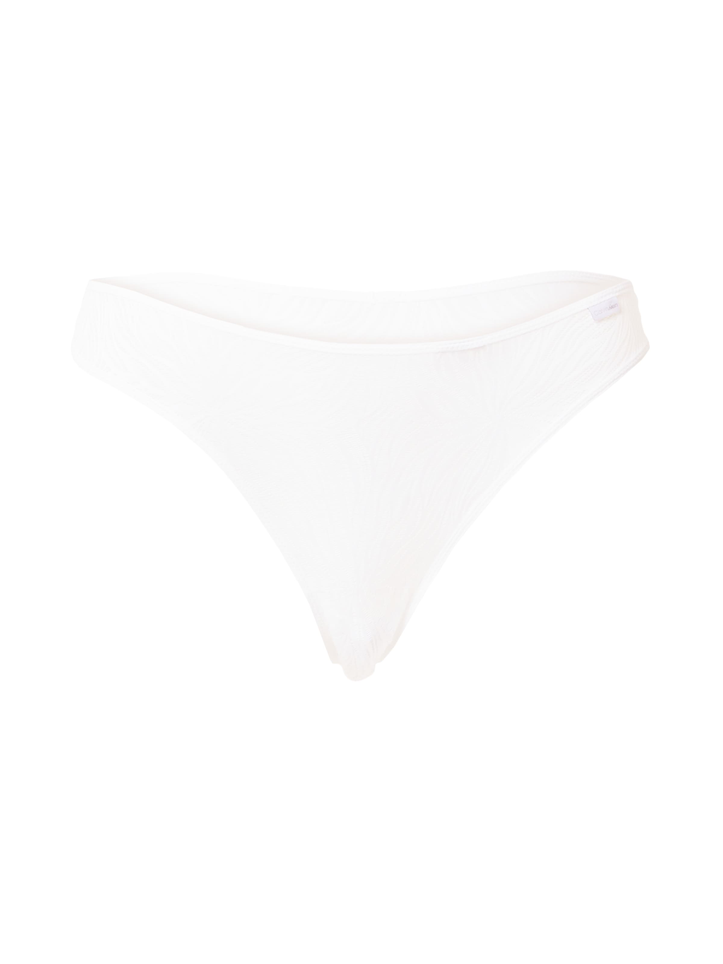 Calvin Klein Underwear String in White: front