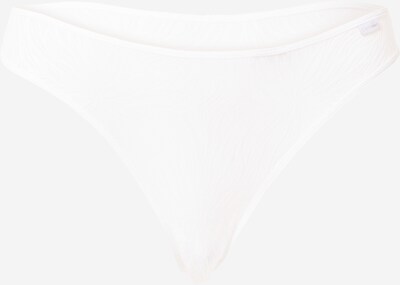 Calvin Klein Underwear String en blanc naturel, Vue avec produit