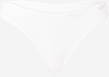 String Calvin Klein Underwear en blanc : devant