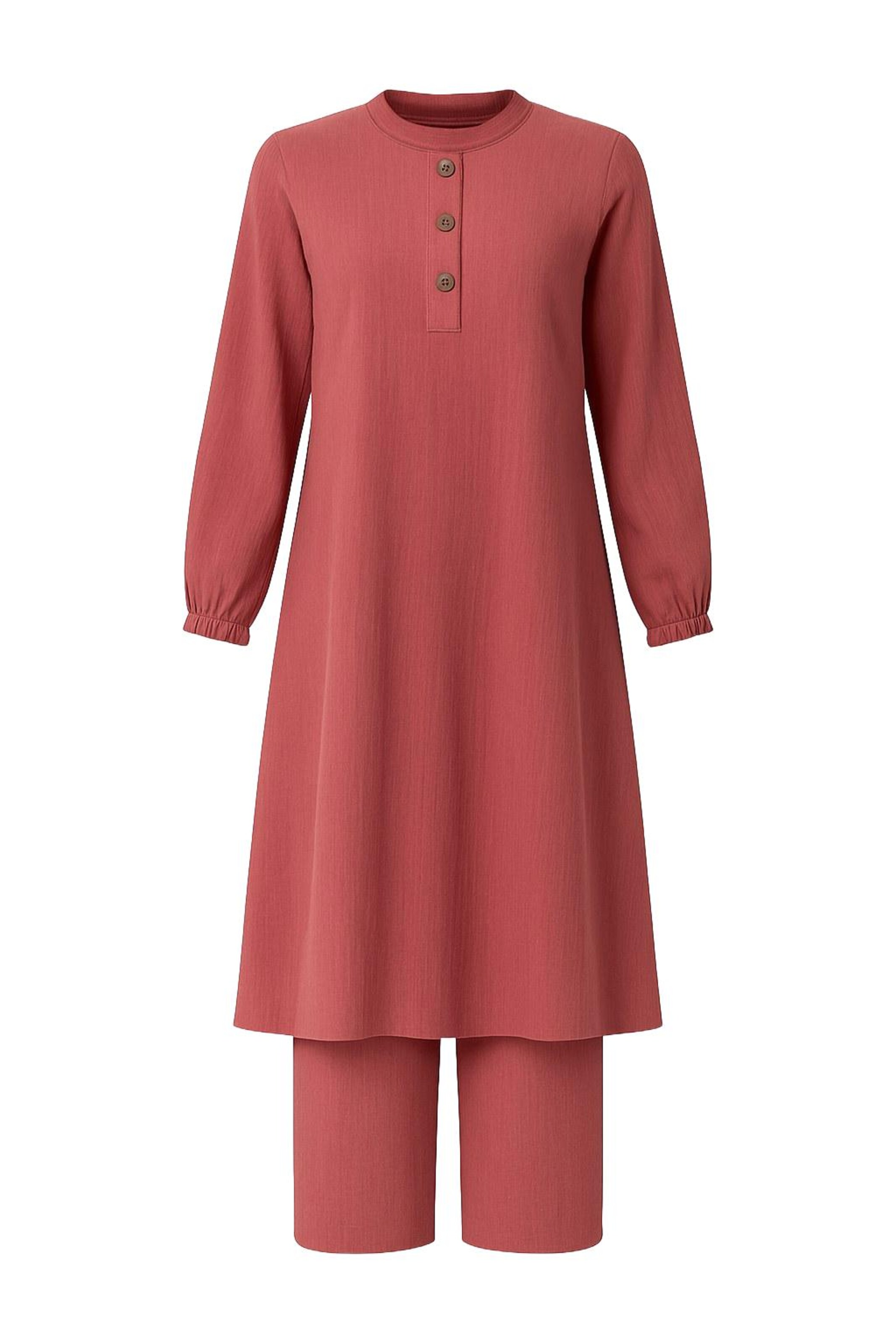 Pantalons de tailleur MODAMIHRAM en rose : devant