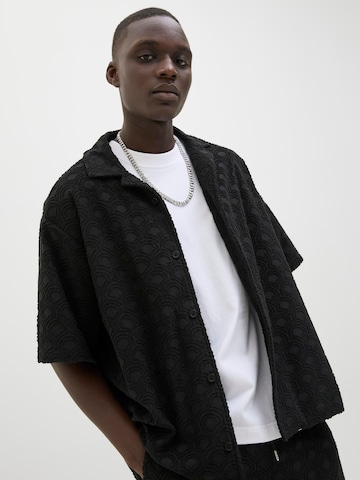 JACK & JONES Comfort Fit Skjorte i sort