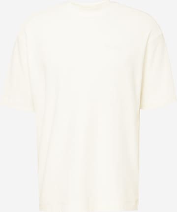 T-Shirt BOSS en blanc : devant