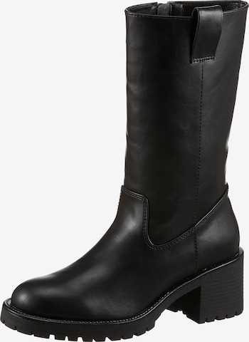 Aniston Stiefel in Schwarz: Vorderseite
