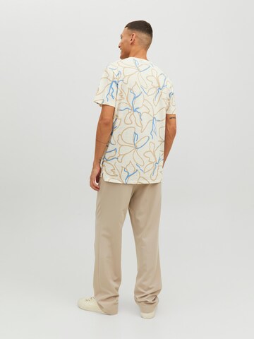JACK & JONES Shirt 'JPRBlatropic' in Beige