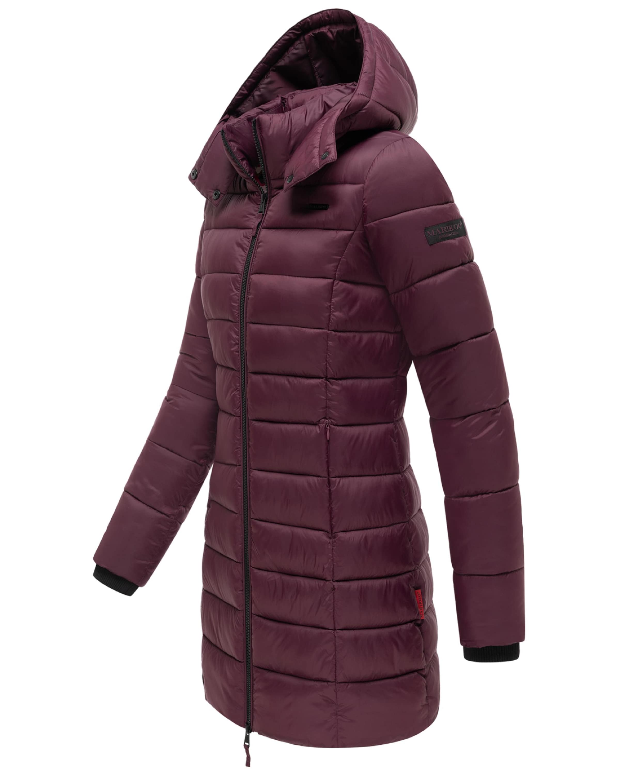 MARIKOO Wintermantel 'Abendsternchen' in Rood