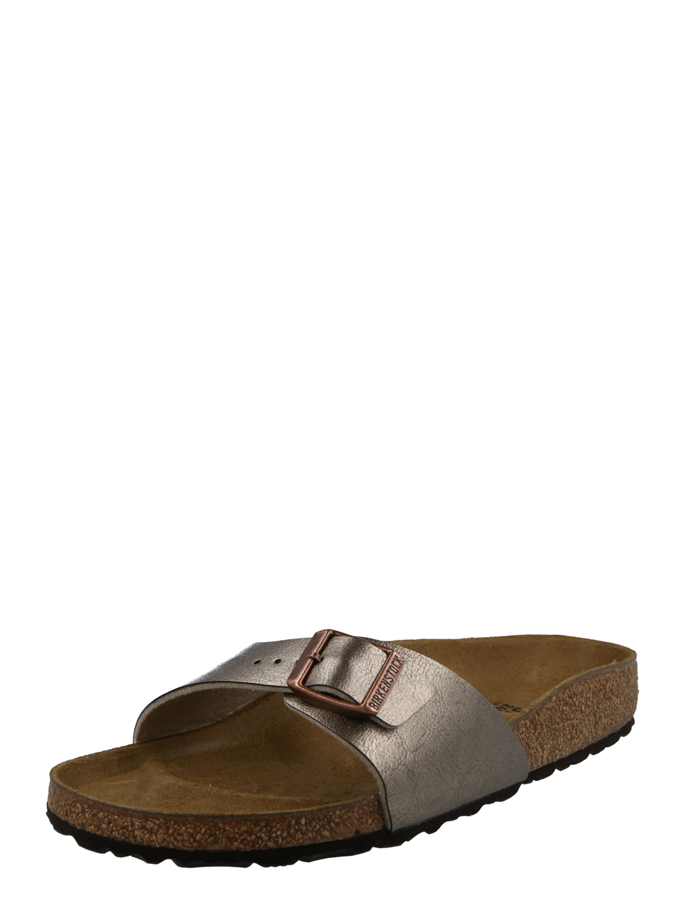 BIRKENSTOCK Japonke 'Madrid' | siva barva: sprednja stran