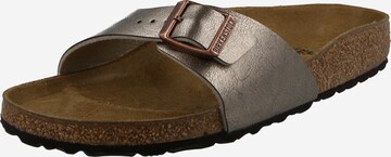 BIRKENSTOCK Pantoletter 'Madrid' i grå: forside