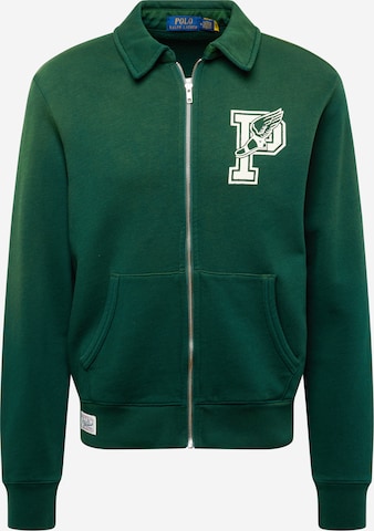 Polo Ralph Lauren Sweat jacket FZBAYPORTM3 in Dark Green ABOUT YOU