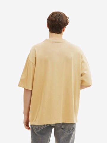 TOM TAILOR DENIM T-Shirt in Beige