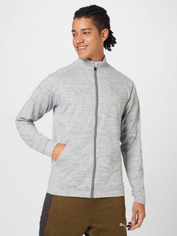 PUMA Trainingsjacke in Grau: predná strana