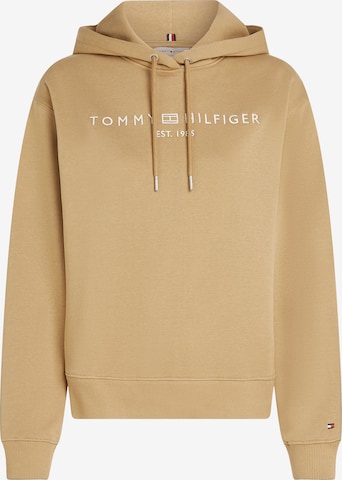 Sweat-shirt TOMMY HILFIGER en marron : devant