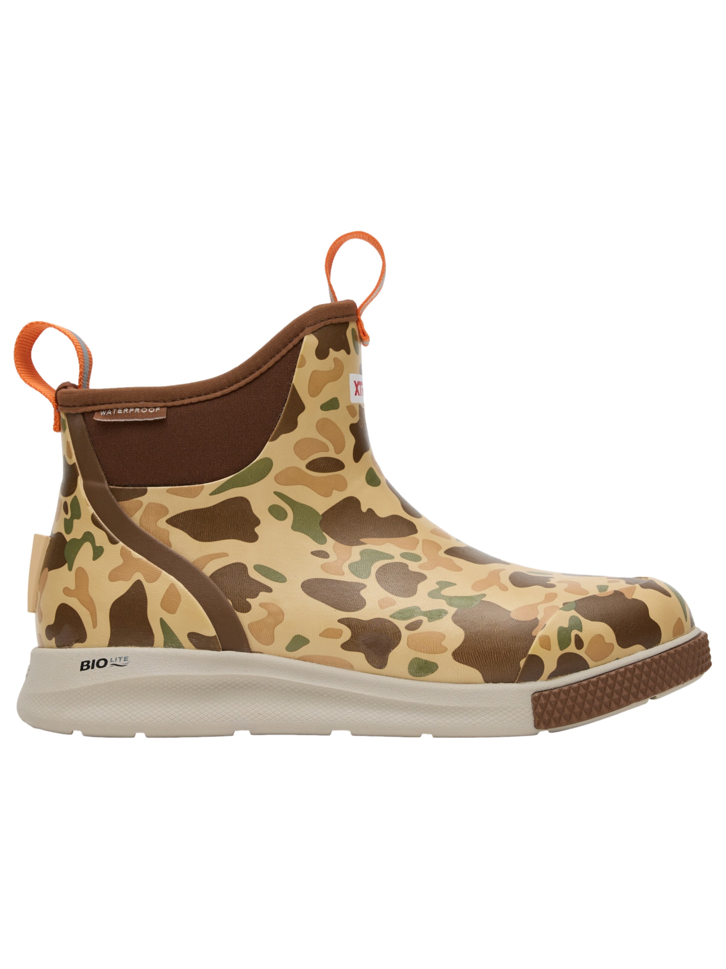 XtraTuf Rubber Boots 'Ankle Deck Boot Sport' in Beige