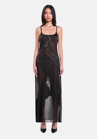 OW Collection Kleid 'Laney' in Schwarz: Vorderseite