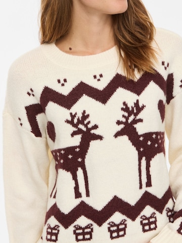 VILA - Jersey 'YULE' en beige