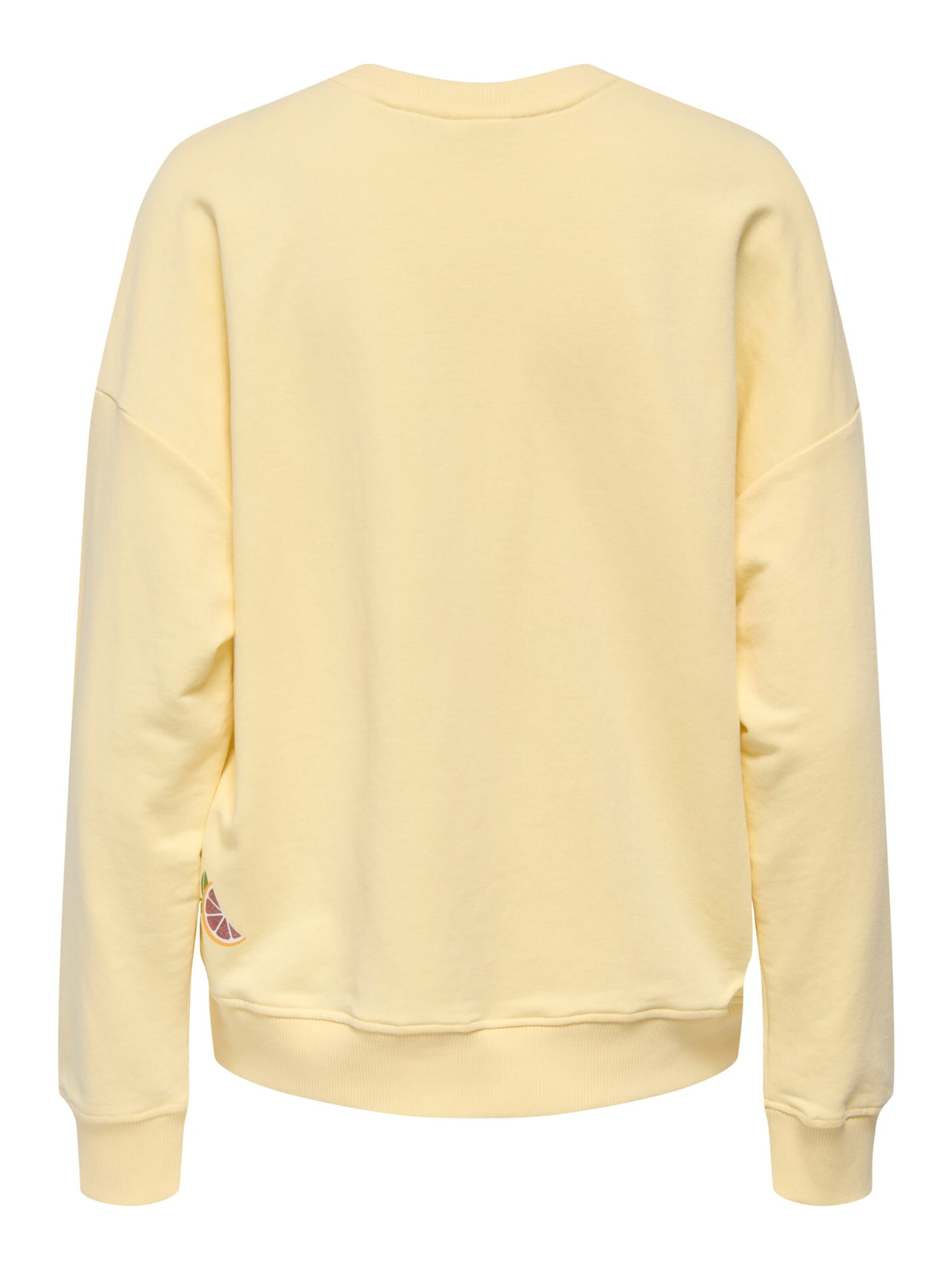 ONLY Sweatshirt 'Kita' in Yellow