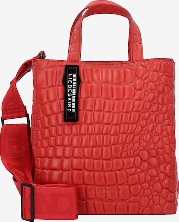 Liebeskind Berlin Дамска чанта 'Paper bag' в червено: отпред