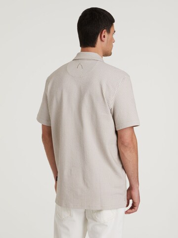 CHASIN' Comfort Fit Hemd 'Doby S Sear' in Grau