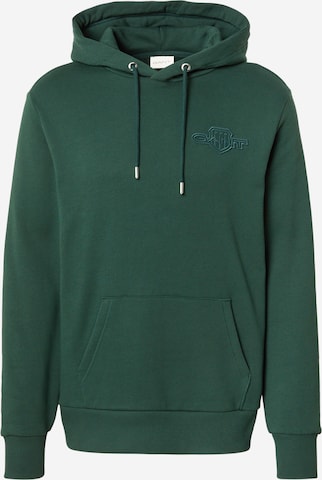 GANT Bluzka sportowa w kolorze zielony: przód