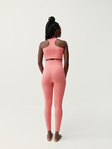 Skinny Pantalon de sport 'Ambra' Born Living Yoga en rose