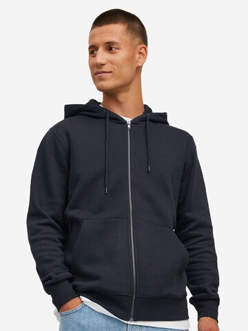 JACK & JONES Sweatjacke 'Star'‌‌ in Schwarz
