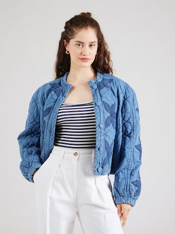 Free People Between-season jacket 'QUINN' in Blue: front
