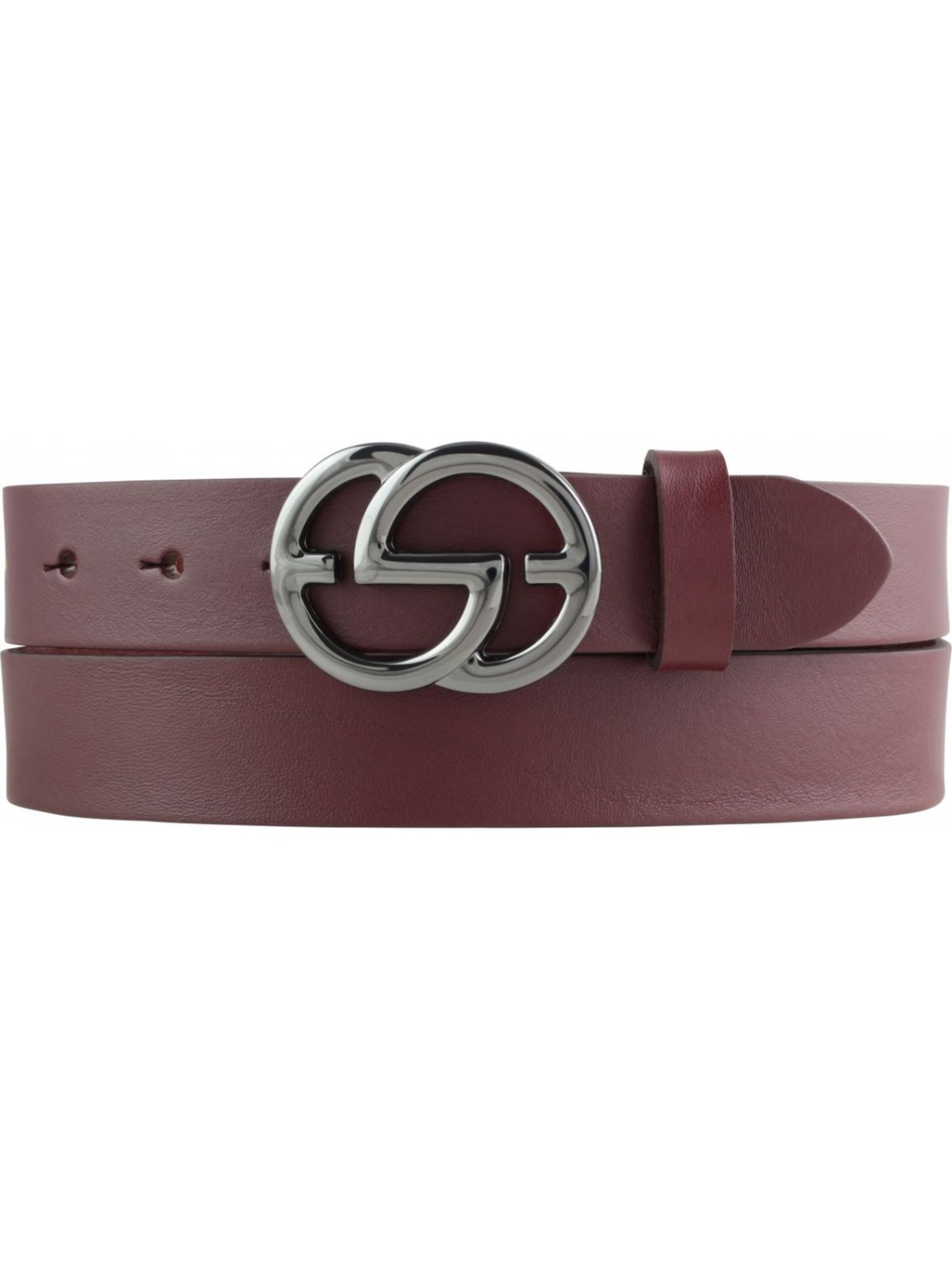 BELTINGER Belt 'Trevisoa' in Red: front