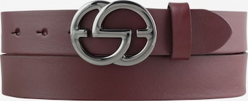 BELTINGER Belt 'Trevisoa' in Red: front