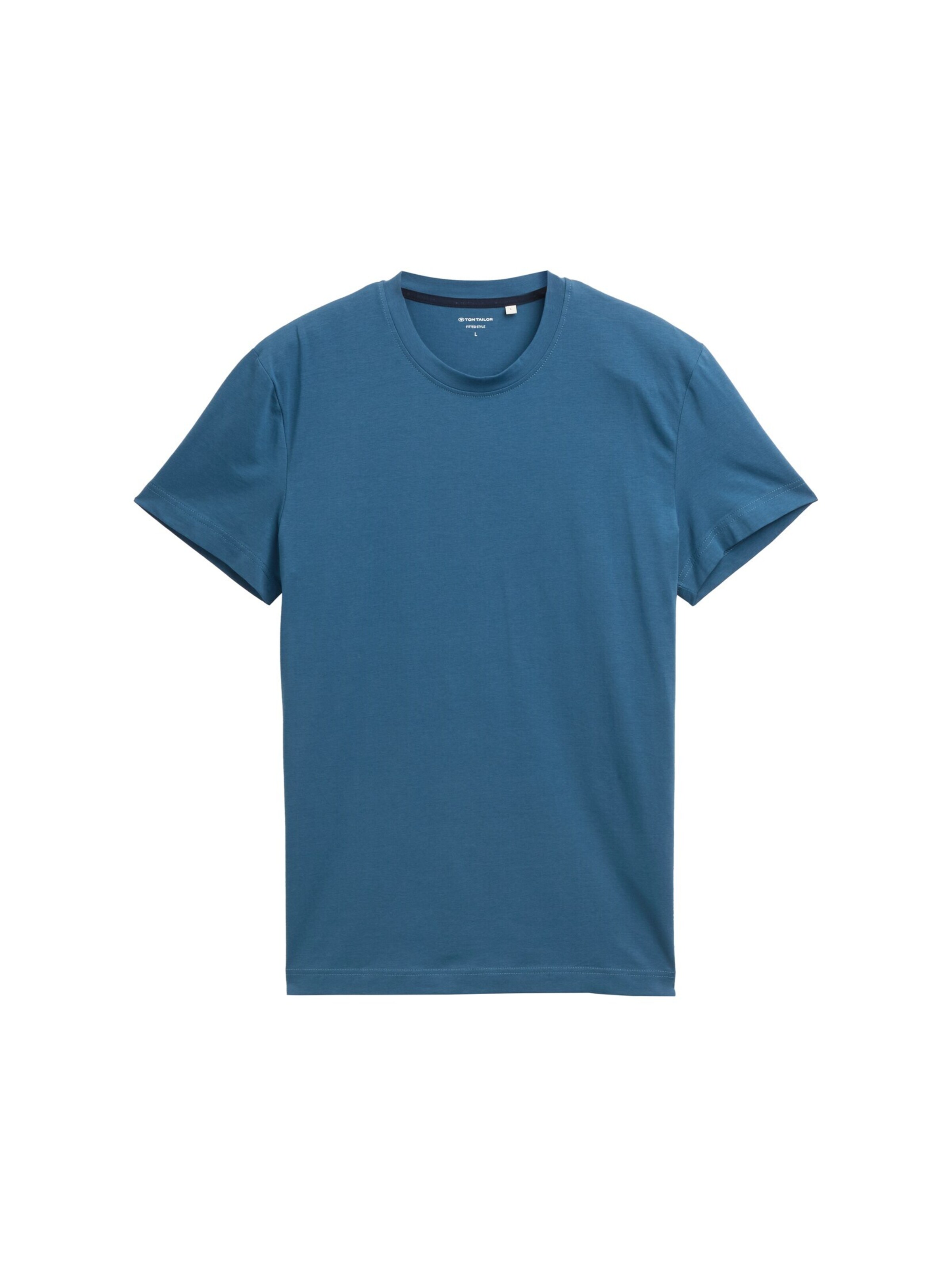 TOM TAILOR Shirt in de kleur Cyaan blauw, Productweergave