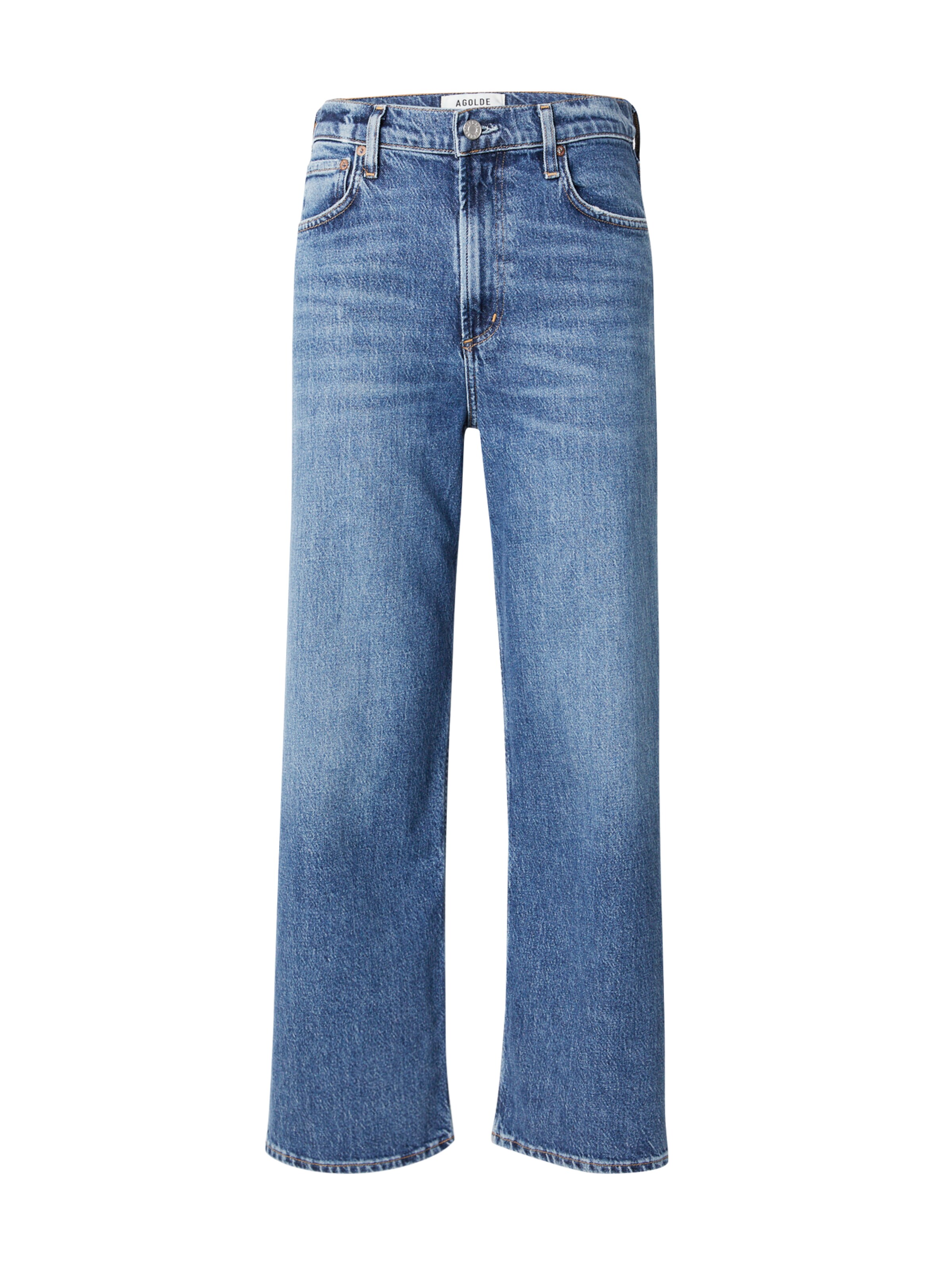 Regular Jean 'REN' AGOLDE en bleu : devant