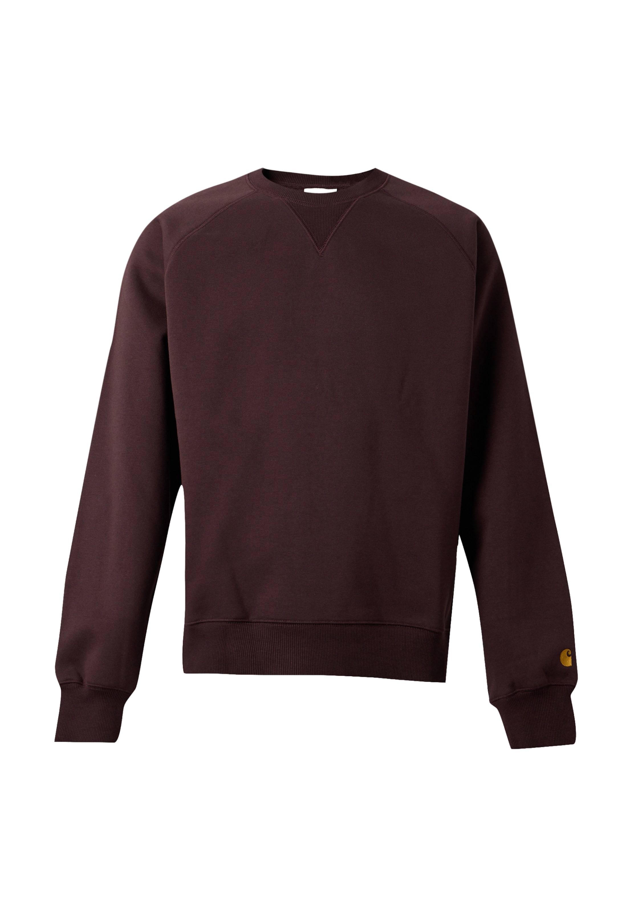 Sweat-shirt 'Chase' Carhartt WIP en marron : devant