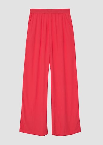 s.Oliver Wide Leg Hose in Rot