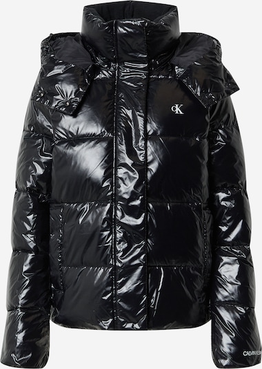 Calvin Klein Jeans Veste d’hiver en noir, Vue avec produit