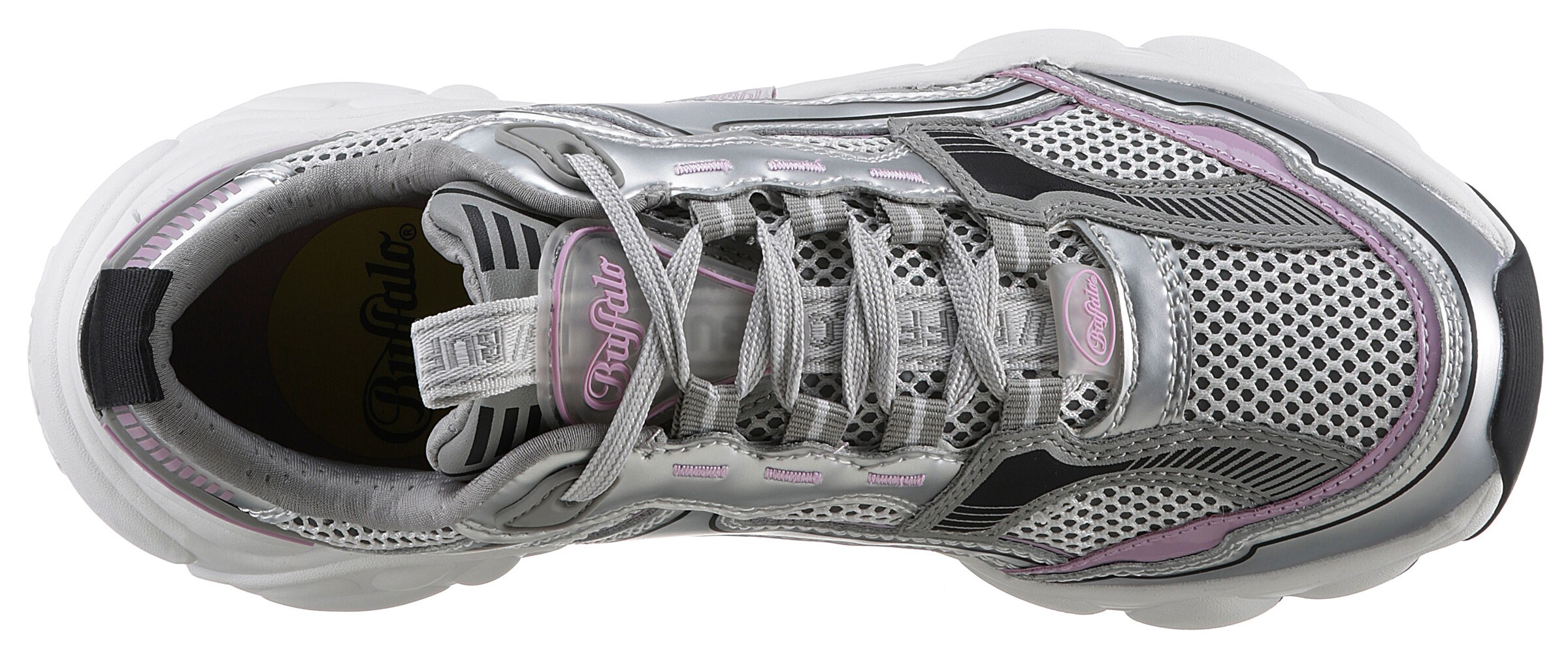 BUFFALO Sneaker in Silber