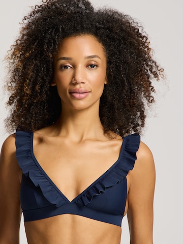 The Sunshine Brand Triangel Bikini in Blauw