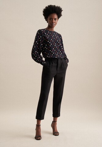 SEIDENSTICKER Blouse ' Schwarze Rose ' in Gemengde kleuren