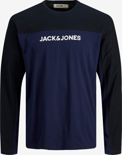 JACK & JONES Majica 'Smith' u plava / mornarsko plava / bijela, Pregled proizvoda