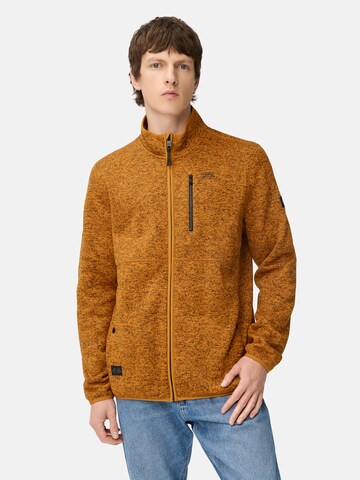 CAMEL ACTIVE Knit cardigan in Yellow: front