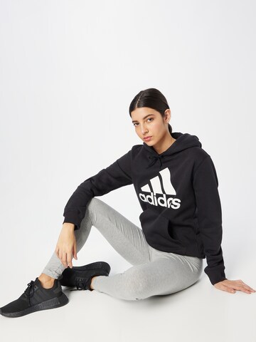 ADIDAS SPORTSWEAR Sport szabadidős felsők 'Essentials Big Logo  Fleece' - fekete