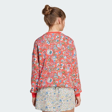 ADIDAS ORIGINALS Sweatshirt 'Adidas Originals X Liberty London' in Rood