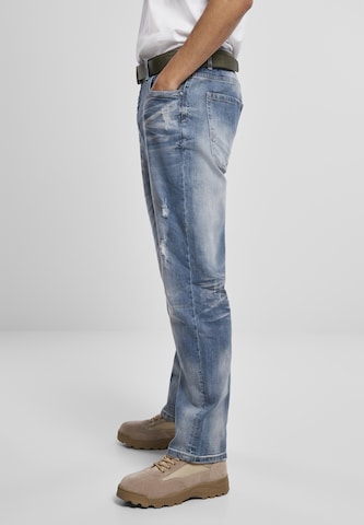 Brandit Regular Jeans 'Will' in Blau