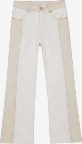 Scalpers Flared Jeans i beige: framsida