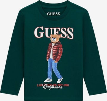 Maglietta 'GUESS KIDS LS T-SHIRT T-SHIRT' di GUESS KIDS in verde: frontale