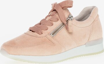 Sneaker bassa di GABOR in rosa: frontale