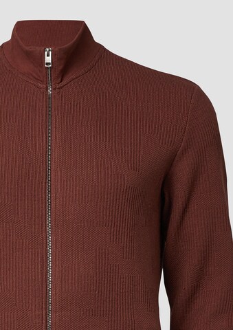s.Oliver Zip-Up Hoodie in Red