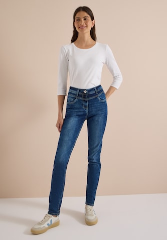 Slimfit Jeans 'Toronto' di CECIL in blu: frontale