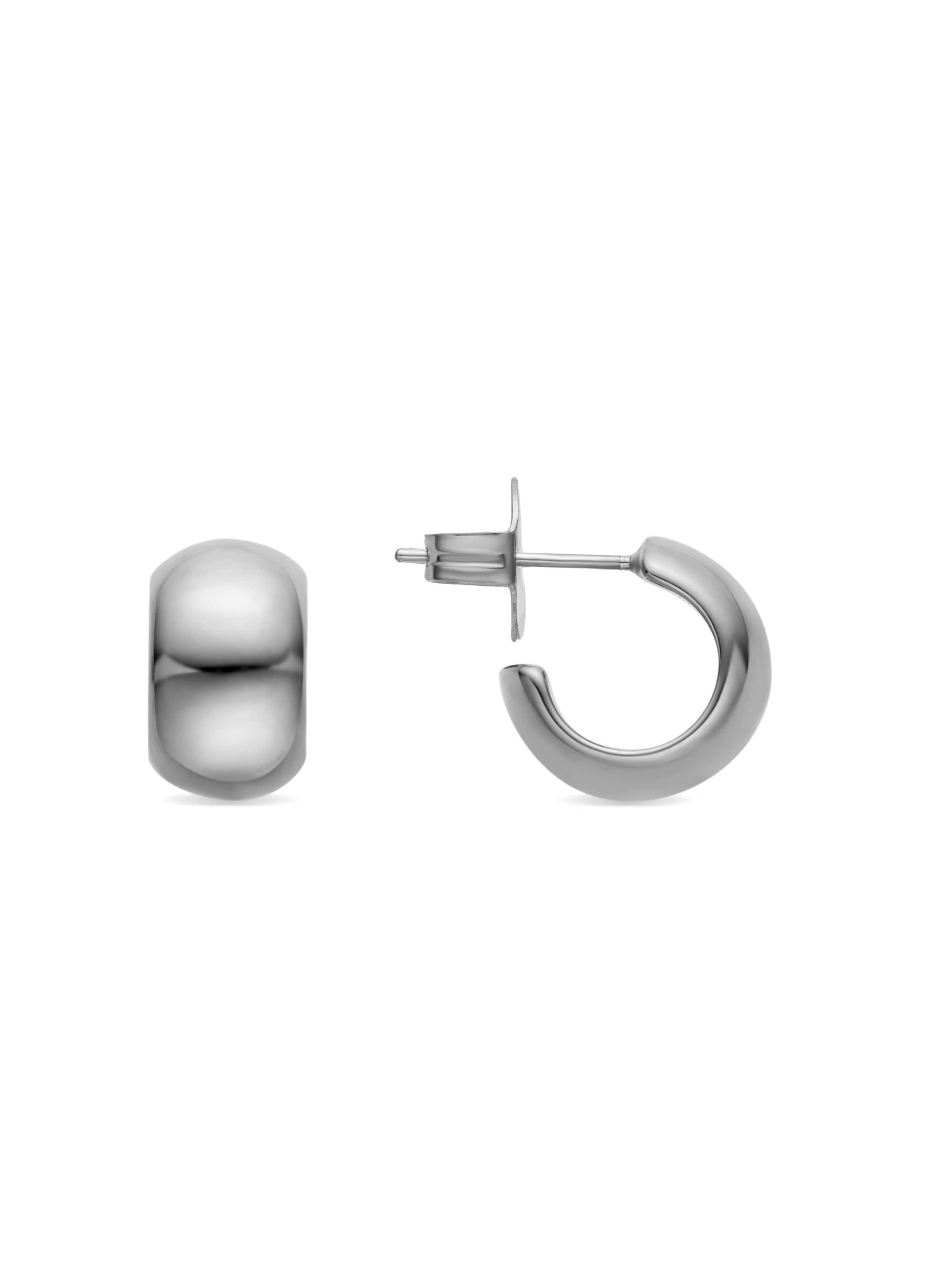 Luxenter Oorbellen 'Metha' in Zilver: voorkant