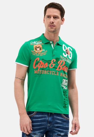 CIPO & BAXX Poloshirt in Grün