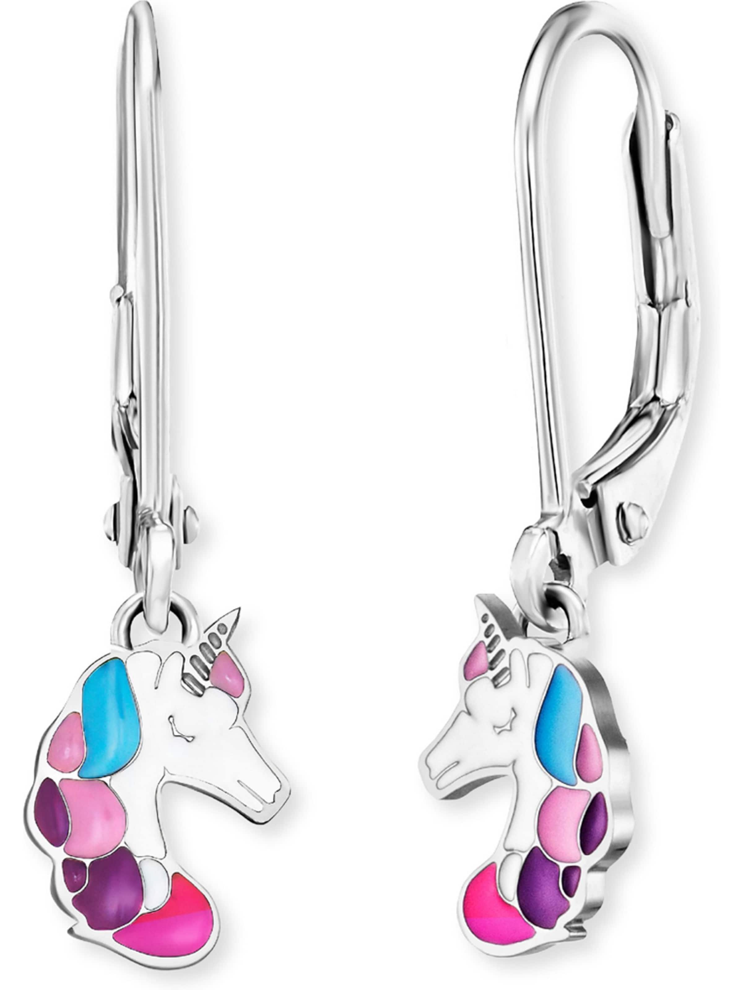 Engelsrufer Ohrringe in Pink: Vorderseite
