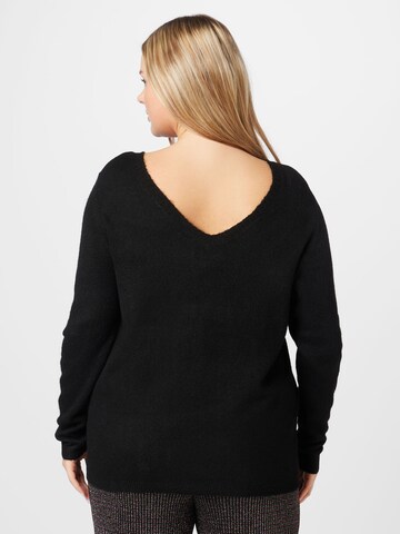 ONLY Curve Pullover 'JULIE' in Schwarz