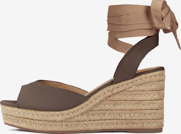 Kazar Sandals in Brown: front